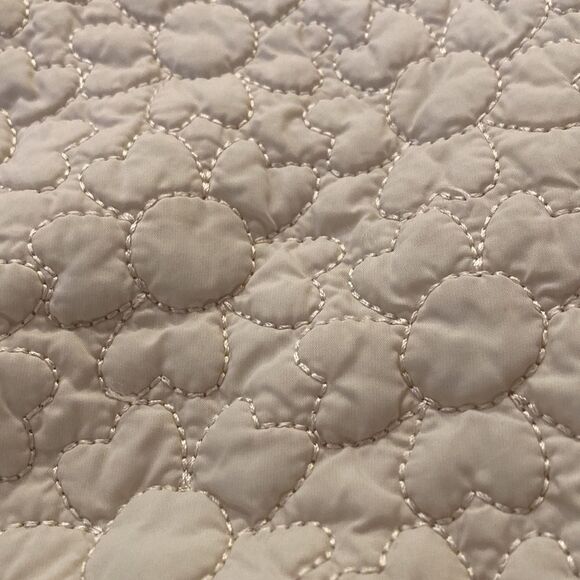 Billabong Billy Girls Cream Quilted Button Up Vest‎ Medium - Picture 3 of 6